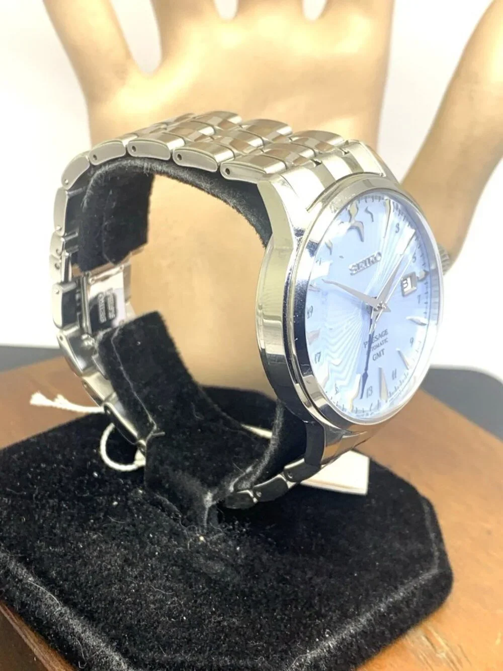 Seiko Men's Watch SSK037 Presage Cocktail Automatic GMT Stainless Steel 40.5mm - Picture 14 of 14